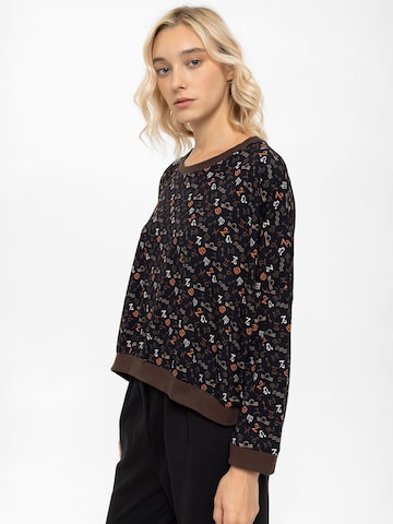 Anou Anou Sweatshirt in Schwarz