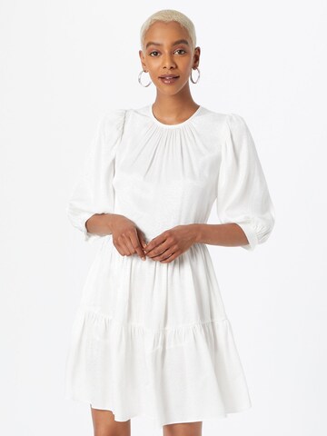 Closet London Dress in White: front