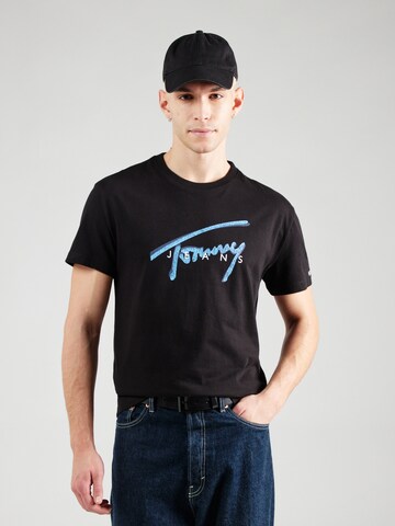 Tommy Jeans Bluser & t-shirts i sort: forside