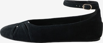 NextOtvorene balerinke 'Forever Comfort' - crna boja: prednji dio