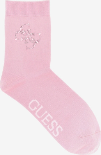 GUESS Socken in rosa / weiß, Produktansicht