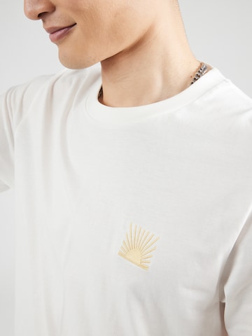 Tricou 'SLHASPEN' de la SELECTED pe bej