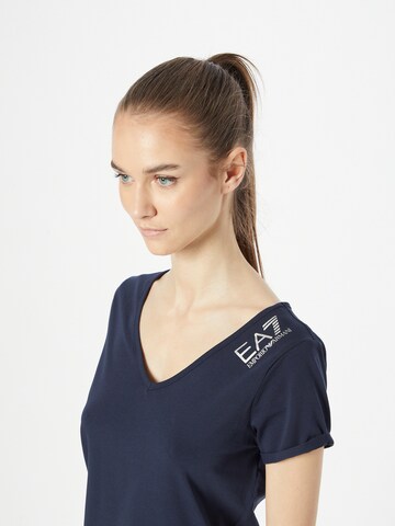 T-shirt EA7 Emporio Armani en bleu