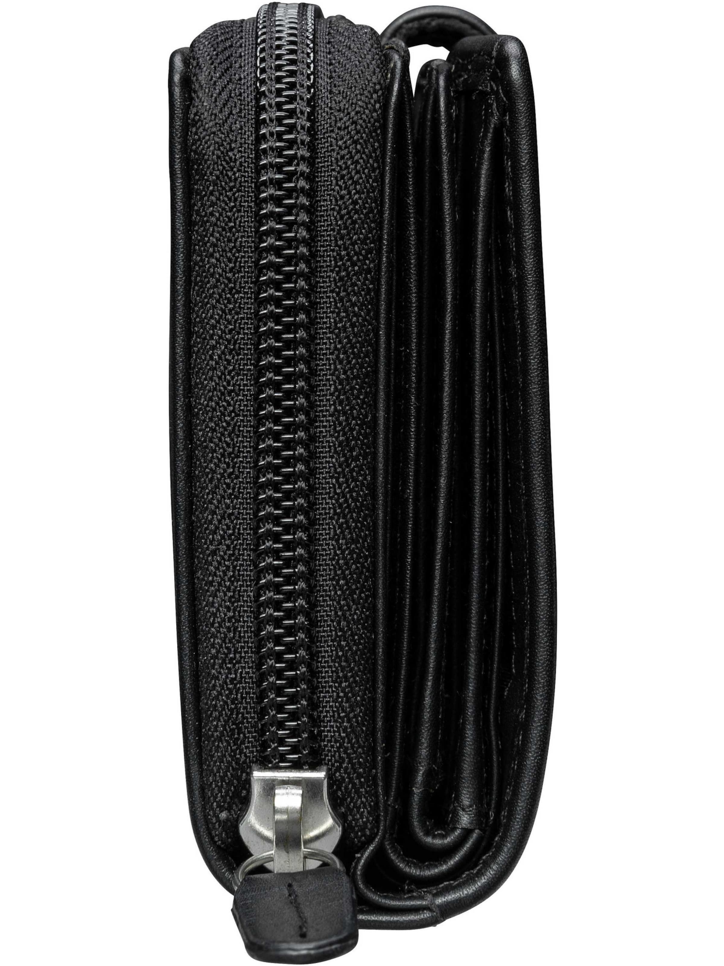 GOLDEN HEAD Portemonnaie 'Polo' in Schwarz