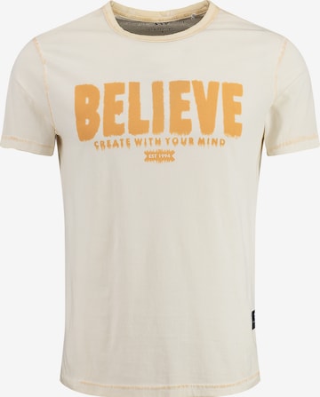 Key Largo Shirt 'MT CREATE' in Beige: predná strana