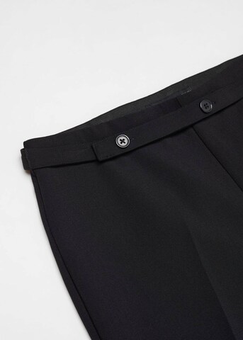 MANGO Regular Hose 'Creta' in Schwarz