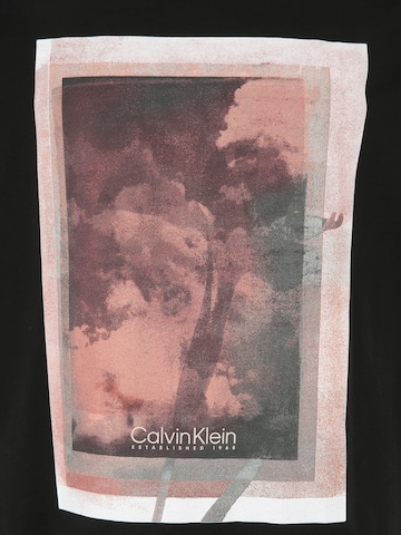 T-Shirt Calvin Klein Big & Tall en noir