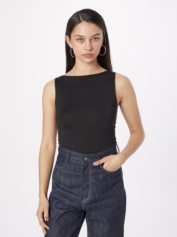 WEEKDAY Top 'Annie' in Black: front