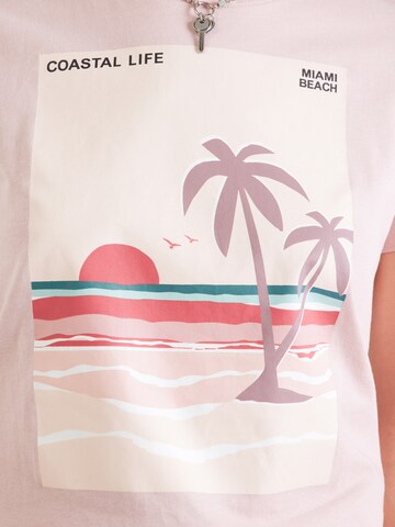 T-shirt Eight2Nine en rose
