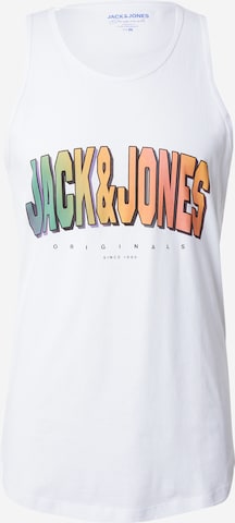JACK & JONES Skjorte 'TONE' i hvit: forside