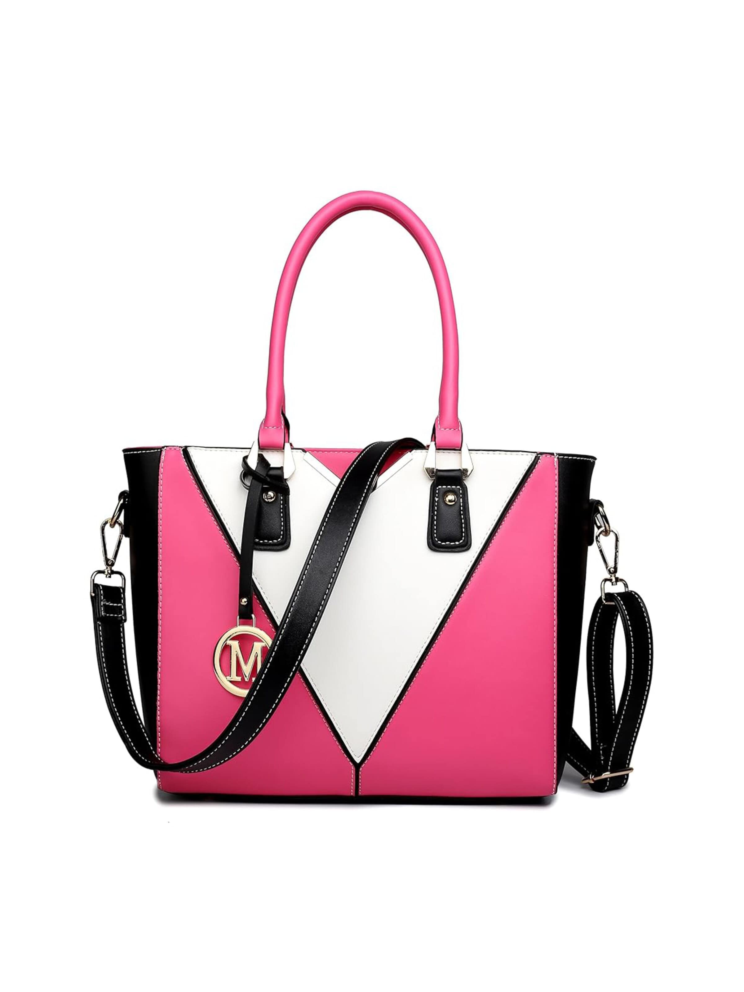 Miss Lulu Shoulder Bag in Red: front