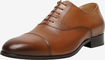 Henry Stevens Lace-Up Shoes 'Murray CO' in Brown: front
