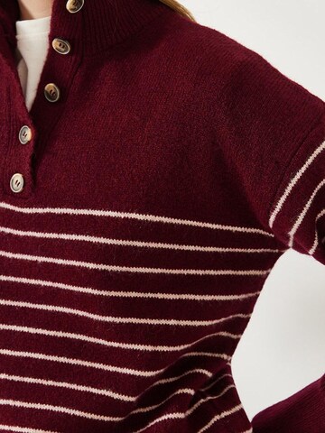 Pull-over Bianco Lucci en rouge