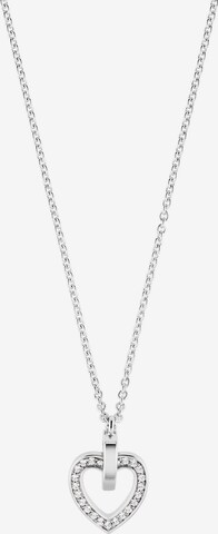 JETTE Necklace in Silver: front