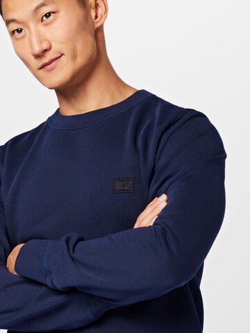 DENHAM Sweatshirt in Blau