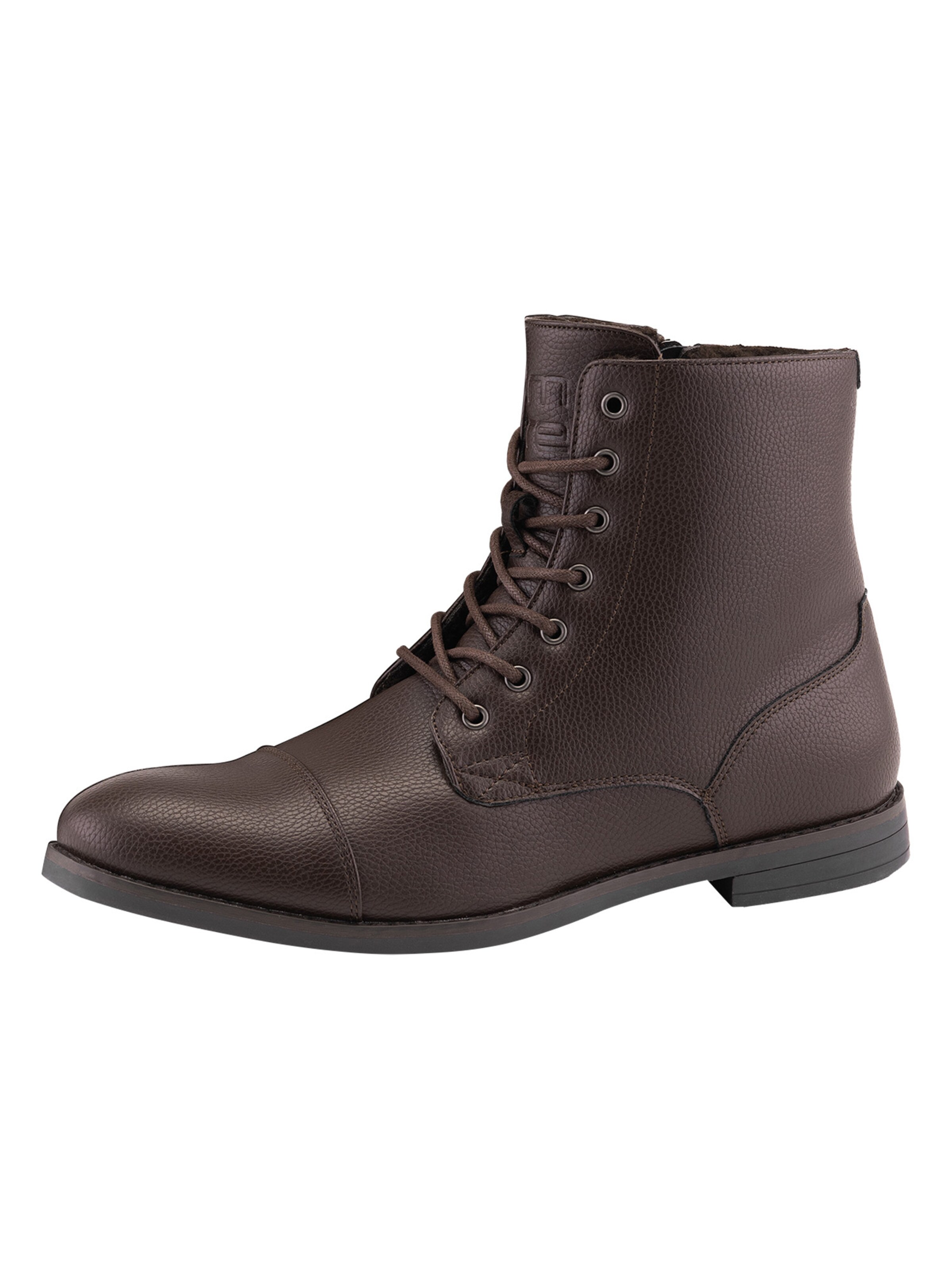 Bottines à lacets 'Fobo-0172' Ombre en marron : devant