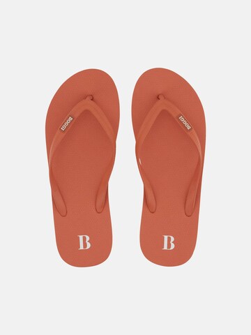 Claquettes / Tongs Boggi Milano en orange