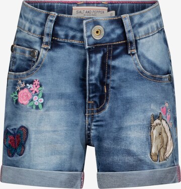 SALT AND PEPPER Regular Jeans-Shorts 'Dream Horse' in Blau: predná strana