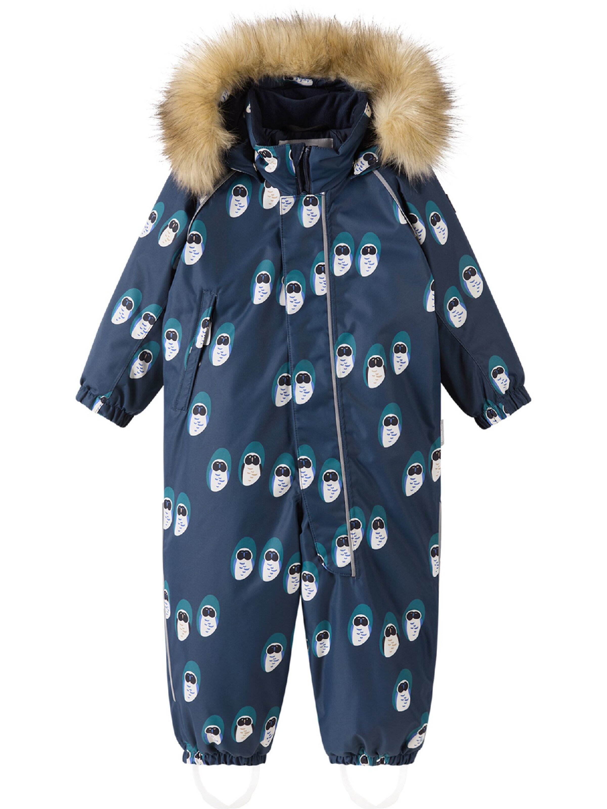 Reima Overall 'Lappi' in Blau: Vorderseite