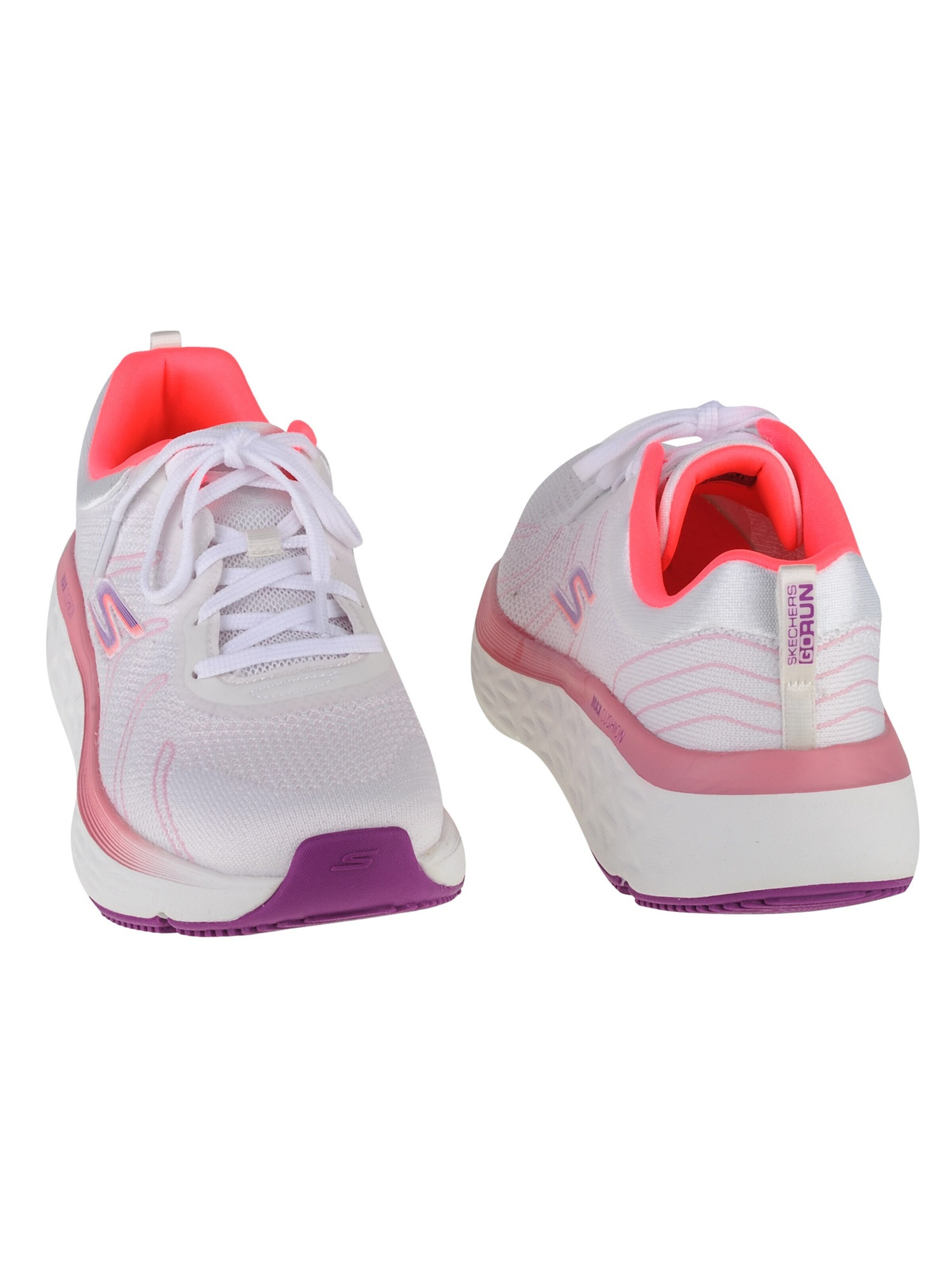 SKECHERS Loopschoen 'Max Cushioning Delta' in Wit