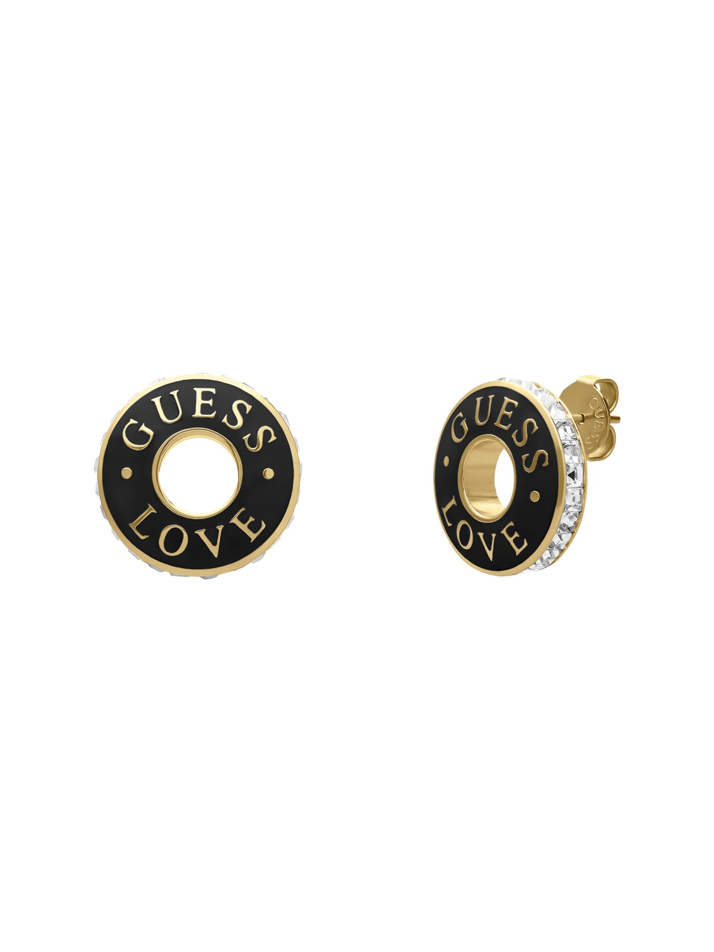 GUESS Oorbellen 'Sportiv' in Goud: voorkant