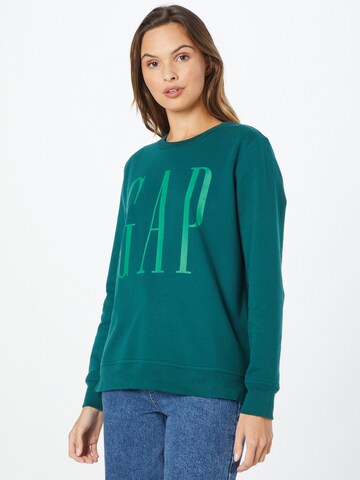 GAP Sweatshirt in Groen: voorkant