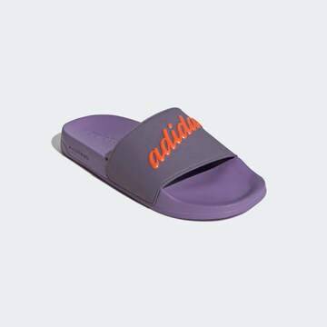 ADIDAS SPORTSWEAR Beach & Pool Shoes 'Adilette Shower' in Purple