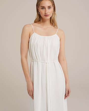 WE Fashion Kleid in Weiß