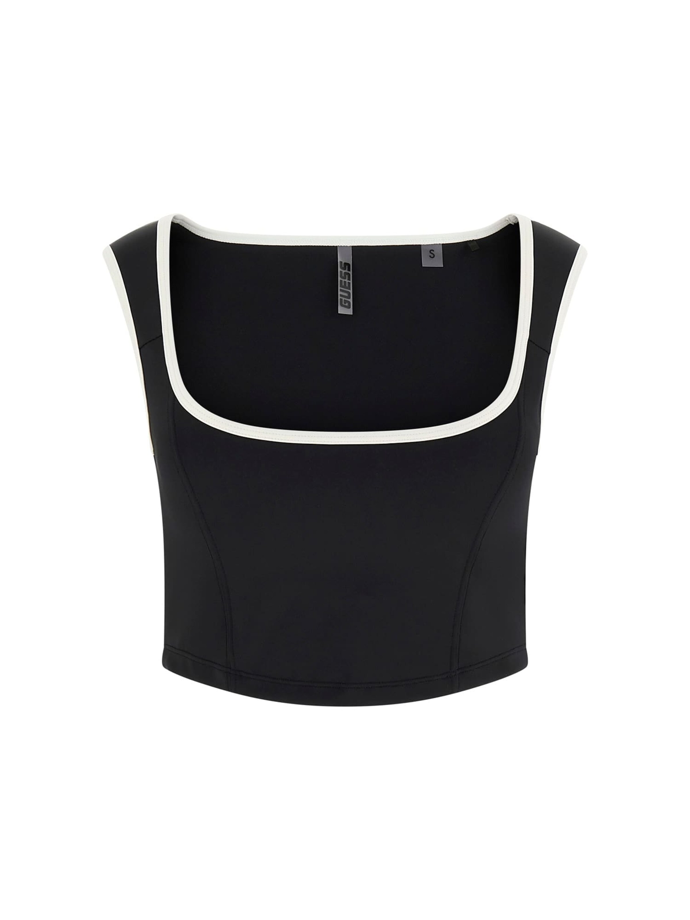 GUESS Top in Black: front