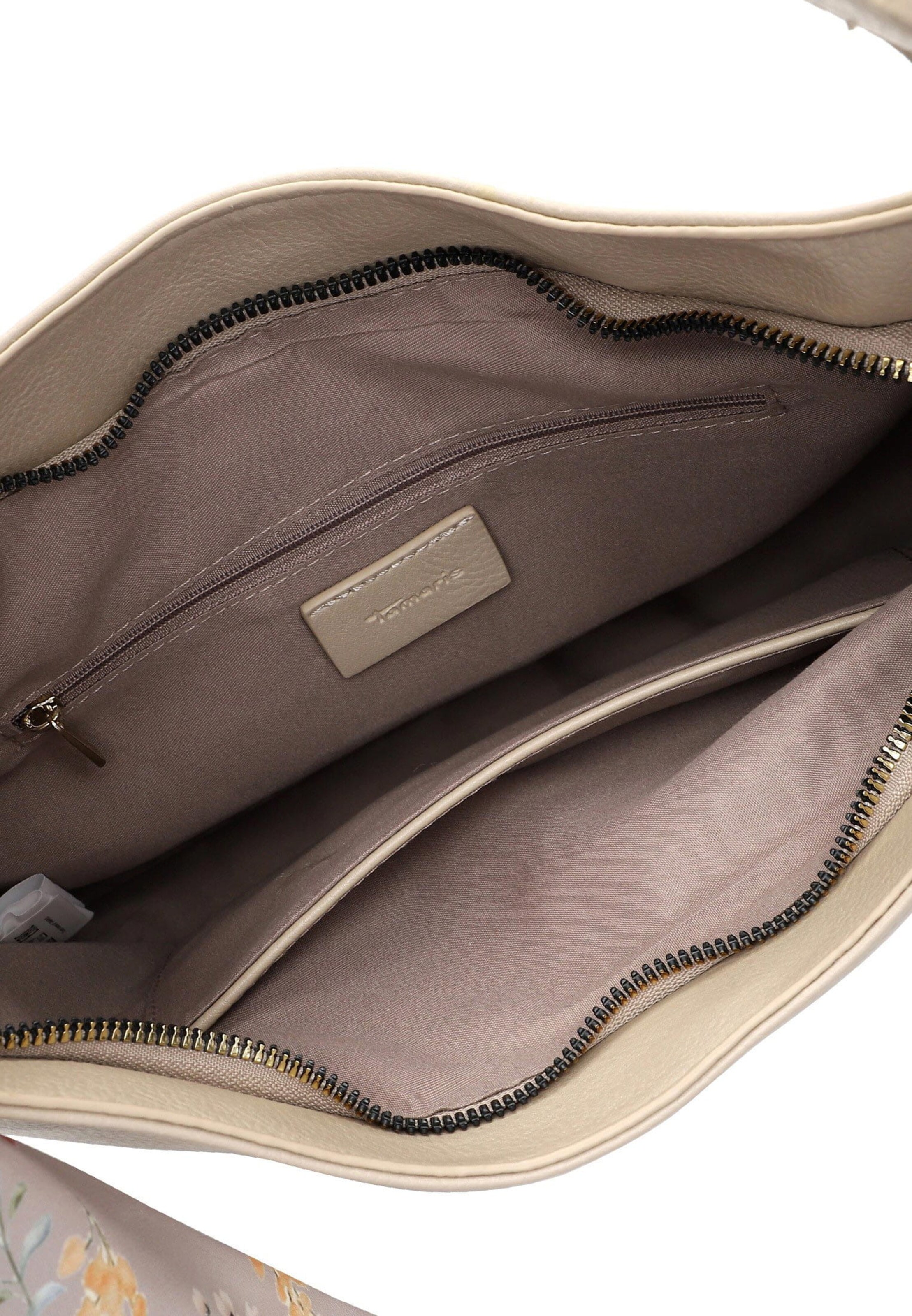 Tamaris Skuldertaske 'Fabia' i beige