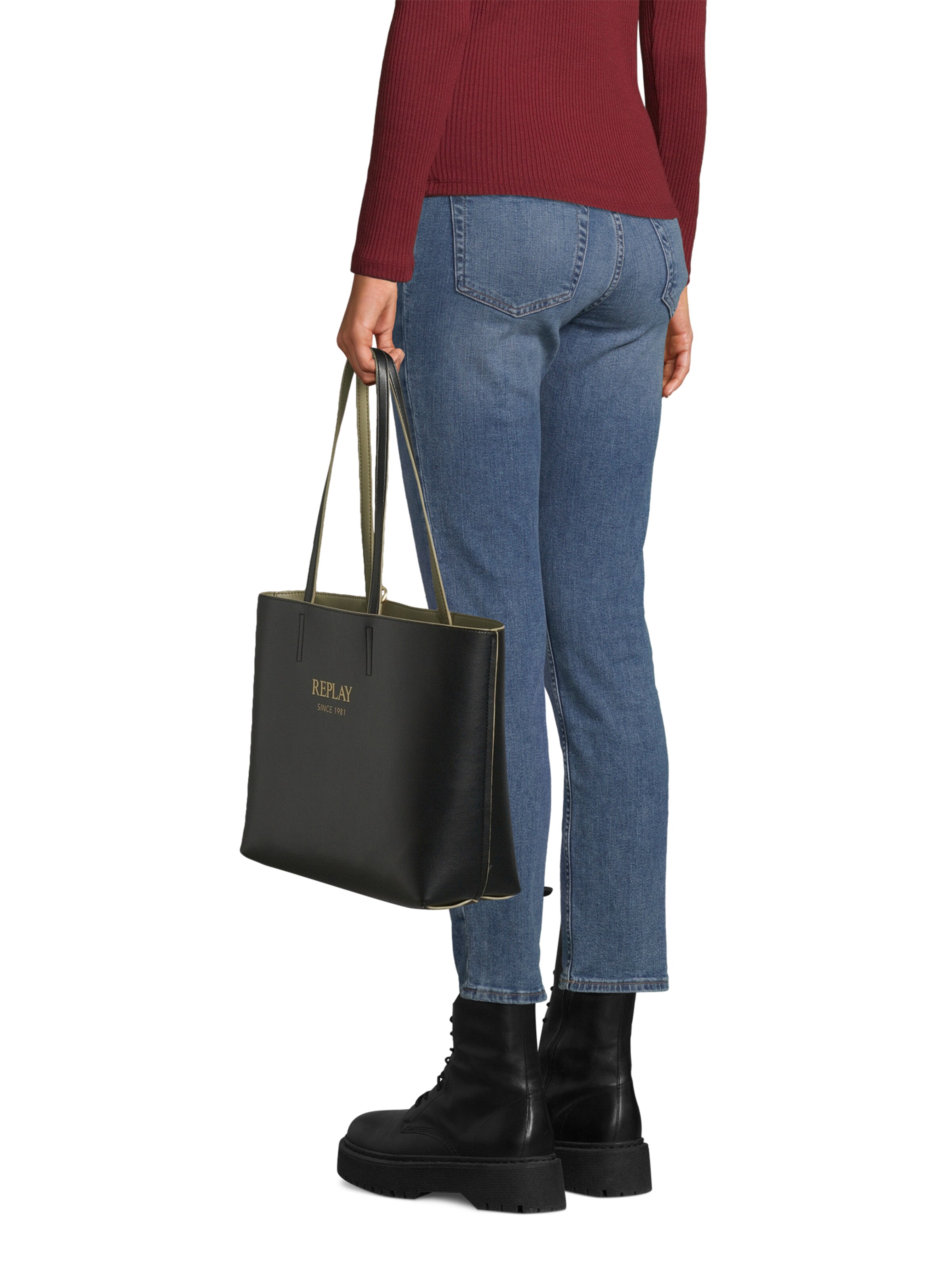 REPLAY Шоппер в Зеленый