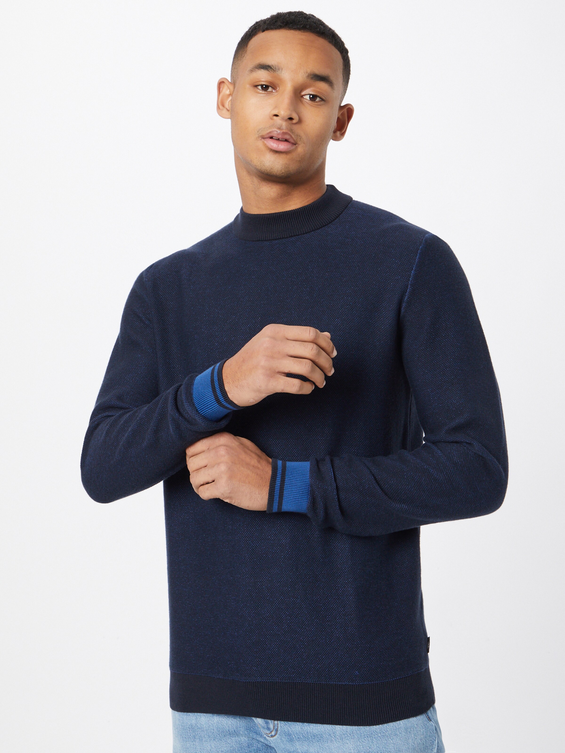 Männer Pullover & Strick EDC BY ESPRIT Pullover in Navy, Kobaltblau - II17885 Männer Pullover & Strick EDC BY ESPRIT Pullover in Navy, Kobaltblau - II17885