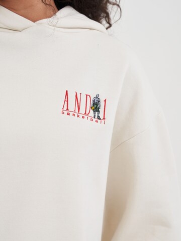 Sweat-shirt AND1 en beige