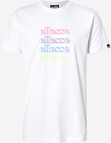 ELLESSE Koszulka 'CNYK' w kolorze biały: przód