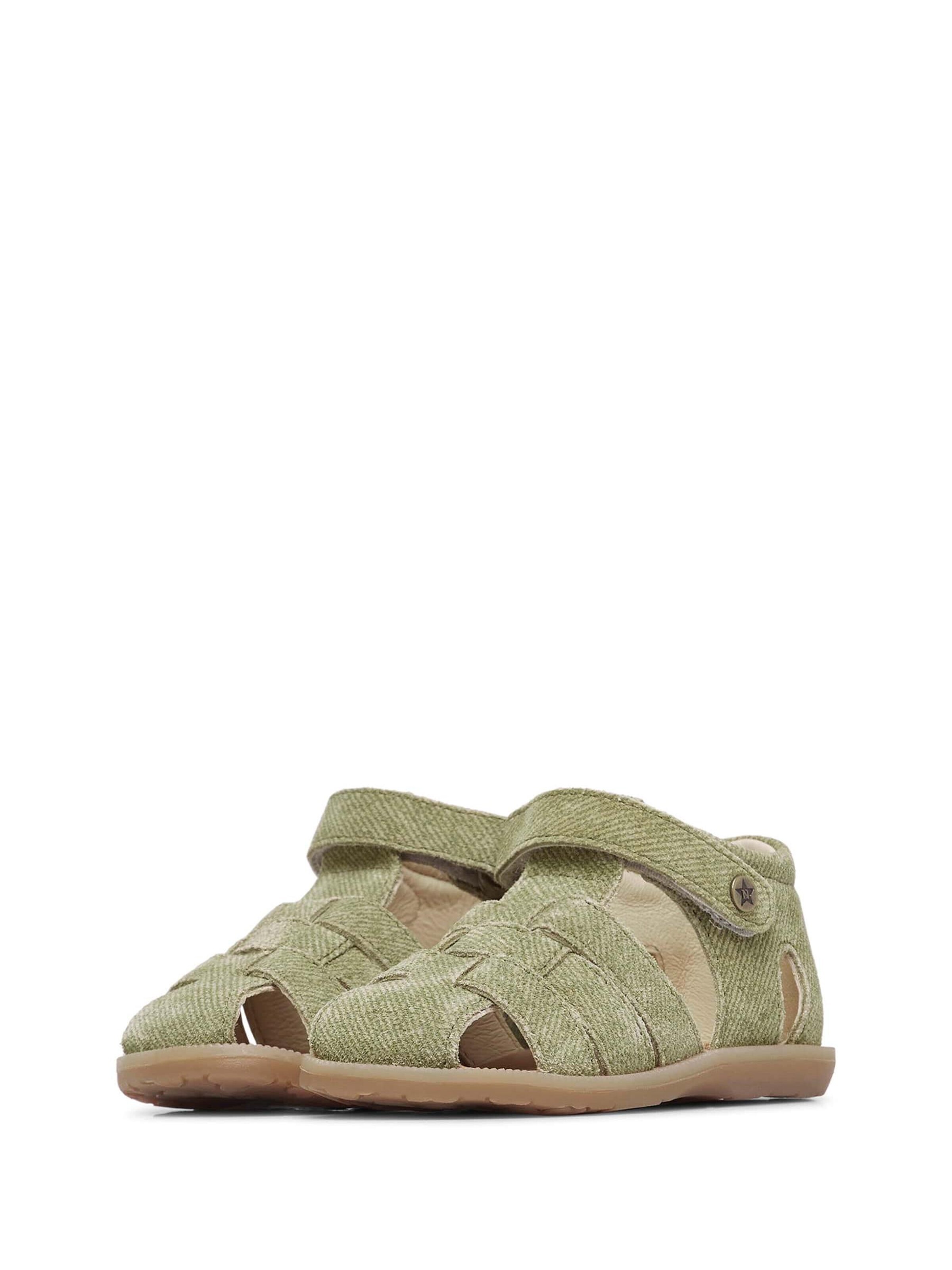 NATURINO Open shoes 'ZAFFIRO' in Green
