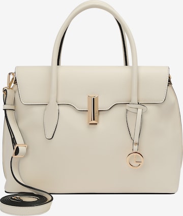 L.CREDI Handbag 'Janna' in White: front