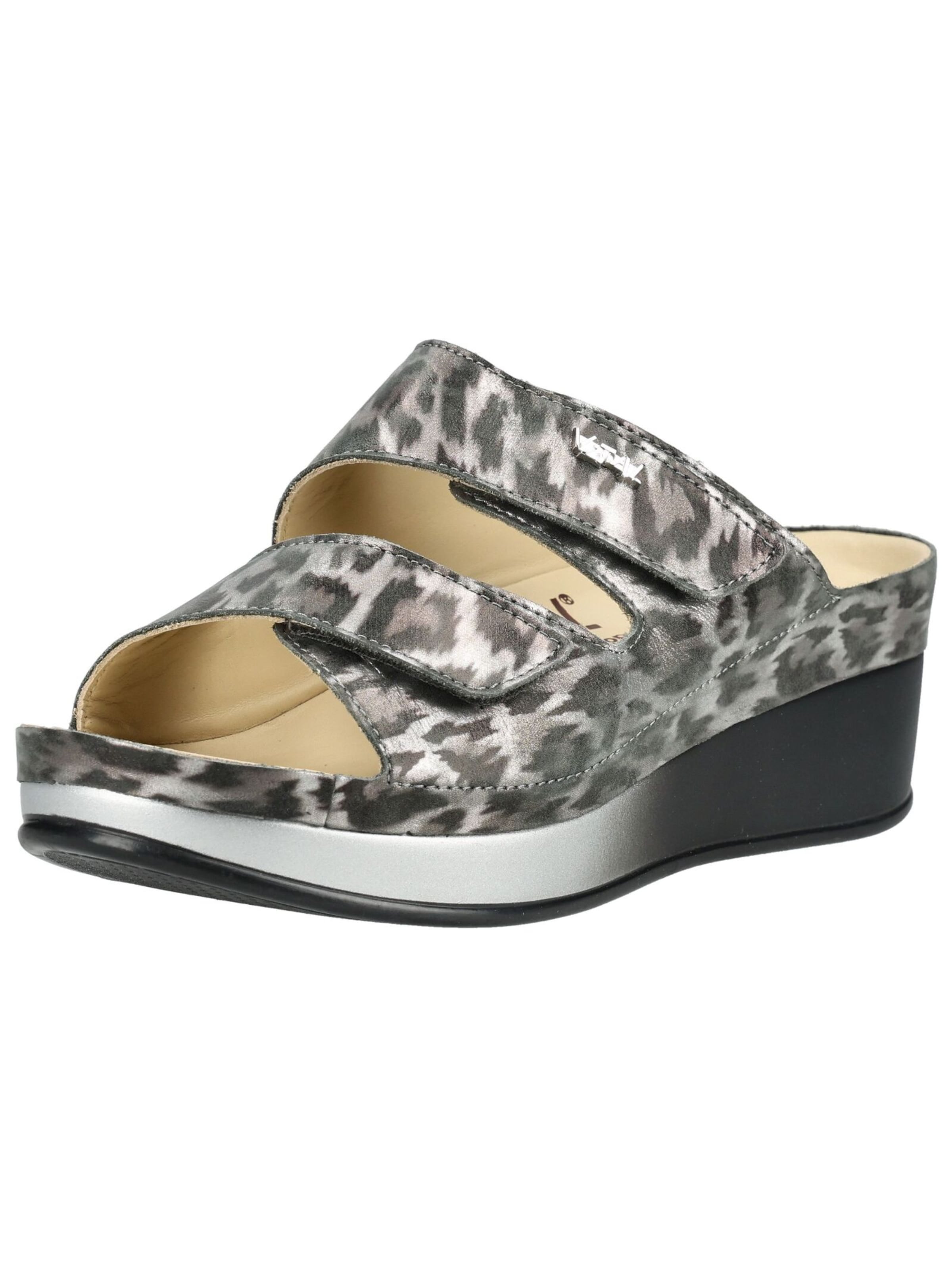vital Mules in Grey: front