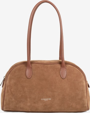 LANCASTER ParisTorba za na rame 'Lancaster Sac cabas épaule Zippé Suède Camel' - smeđa boja: prednji dio