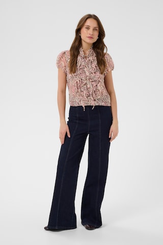 SAINT TROPEZ - Blusa 'Lilja' em bege