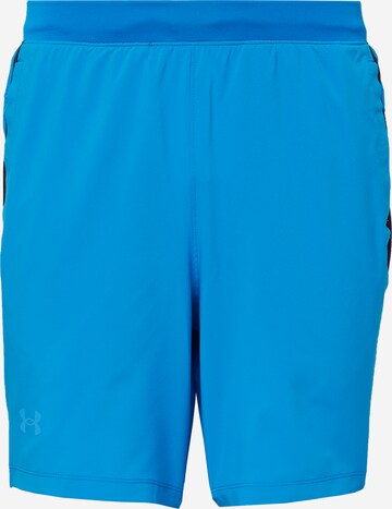 Pantaloni sportivi 'Launch' di UNDER ARMOUR in blu: frontale