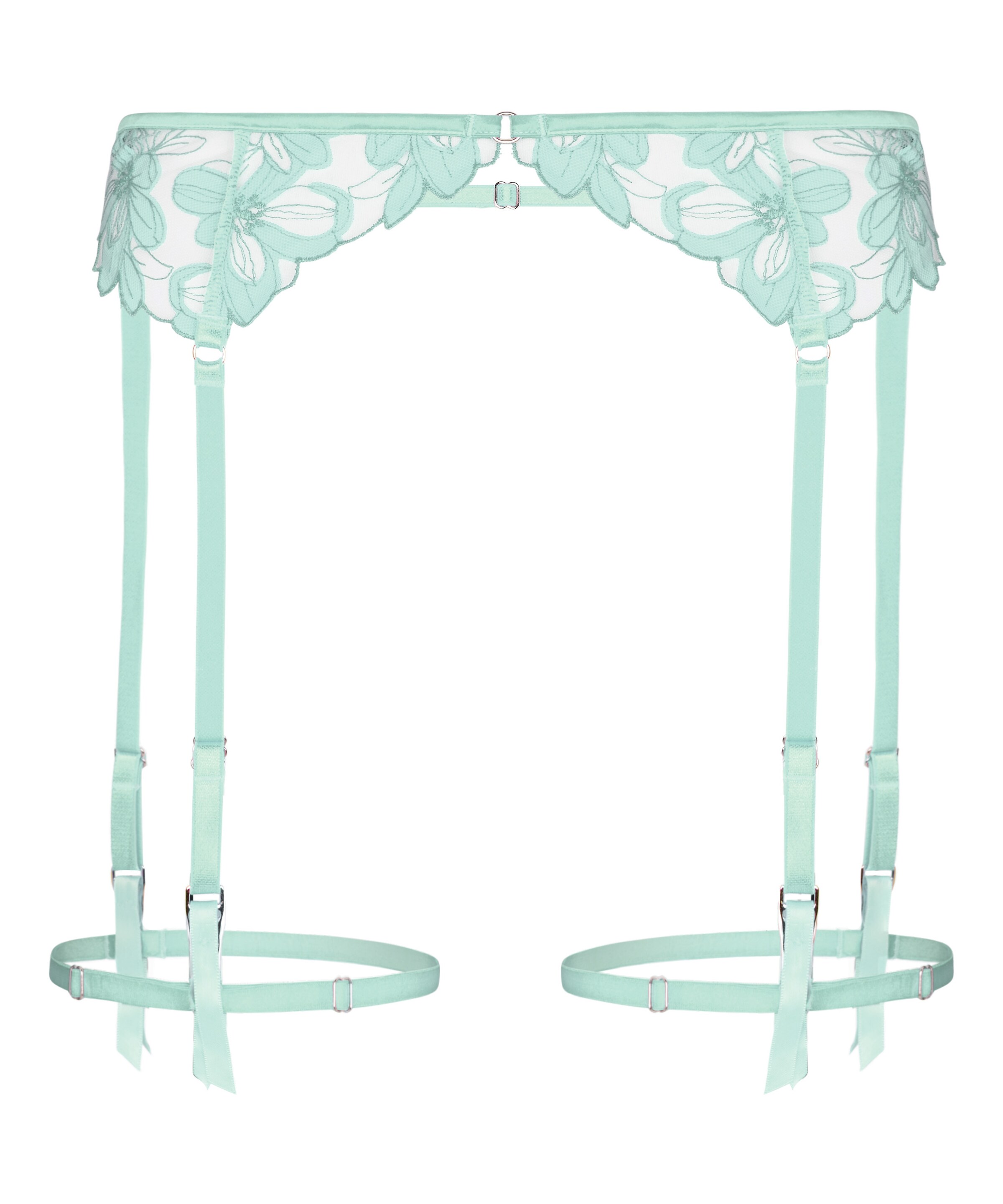 Hunkemöller Strumpfhalter 'Beatrice' in Grün