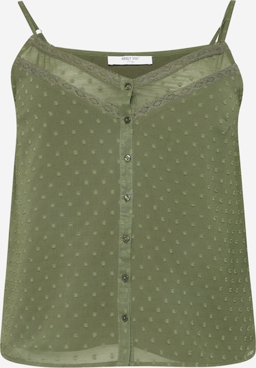 ABOUT YOU Curvy Top 'Tania' in Khaki, Item view