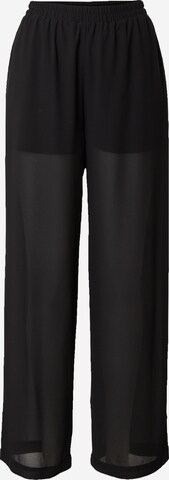 EDITED Wide leg Pants 'Helga' in Black: front