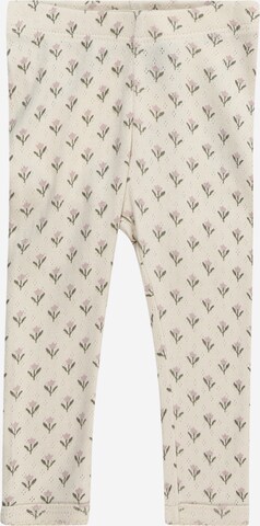 Lil ' Atelier Kids - Slimfit Leggings 'RACHELLO DOA' en beige: frente