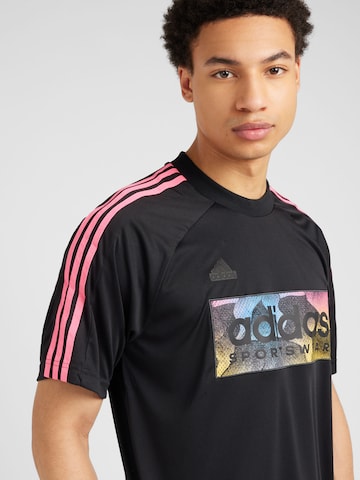 ADIDAS SPORTSWEAR Functioneel shirt 'TIRO' in Zwart