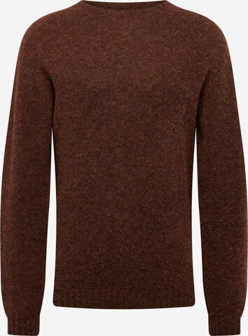 NORSE PROJECTS Sweater 'Birnir' in Brown: front