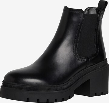 TAMARIS Chelsea boots in Zwart: voorkant