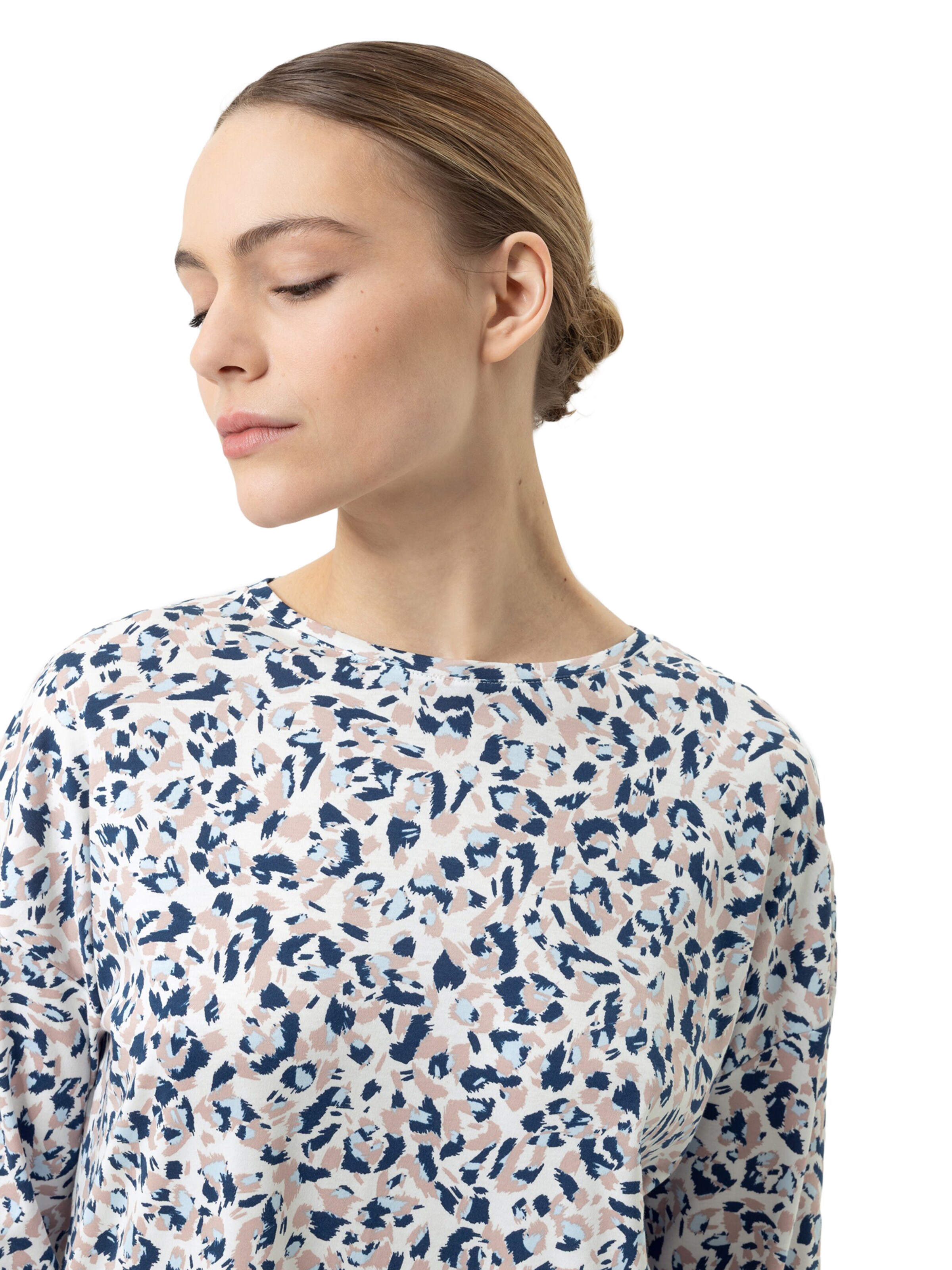 Chemise de nuit 'Soft' Mey en bleu