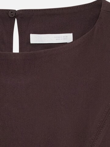 Dilvin Dress 'Midi' in Brown