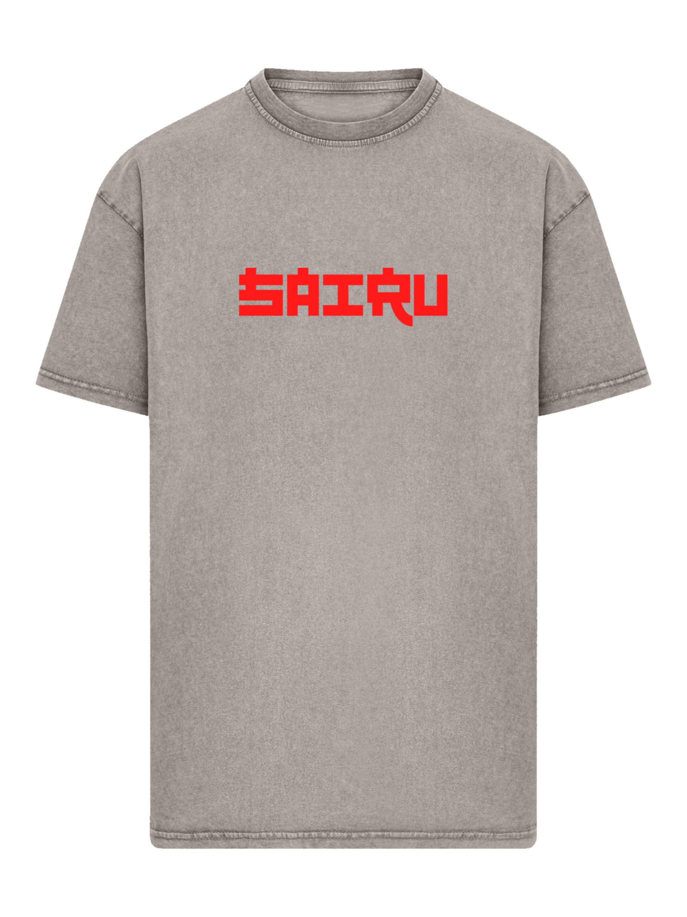 F4NT4STIC Shirt in Grey: front